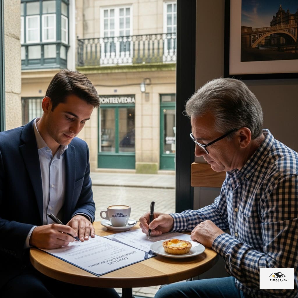 Análisis del mercado inmobiliario en Pontevedra en septiembre, gráfico de tendencias de compraventa