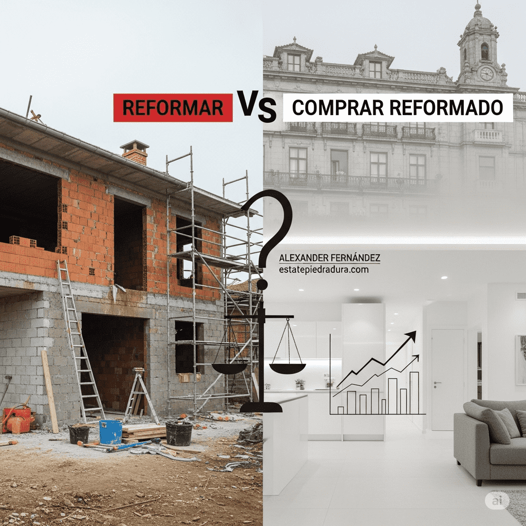 Comprar vivienda en Pontevedra: comparativa de reforma y reformado