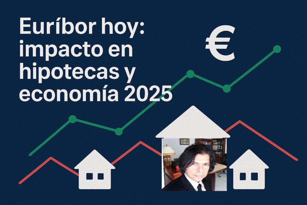 alt="Alexander Fernández explicando la evolución del Euríbor 2025 para hipotecas al comprar en Pontevedra"